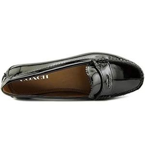 Coach Black Loafers Size 5.5